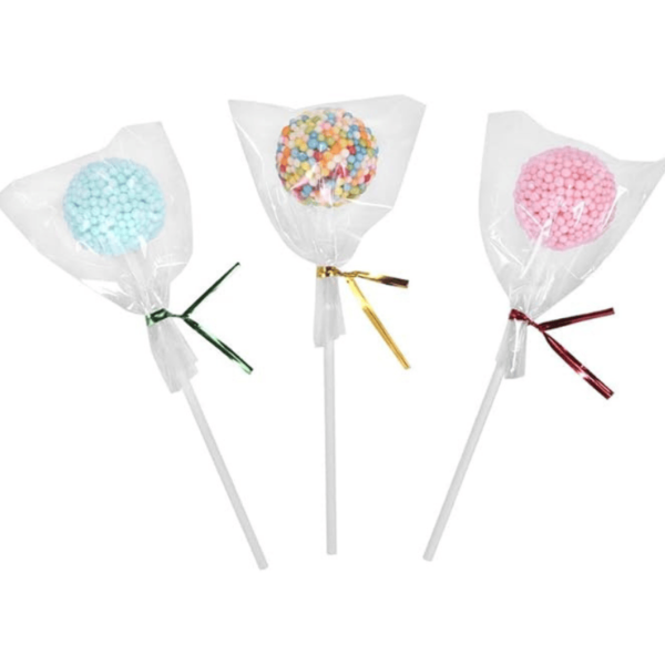 Clear Treat Cello Bags  2x3 for Lollipop Cake Pop Candy Buffet Chocolate Cookie Wedding Supply (2'' x 3'') - Image 4