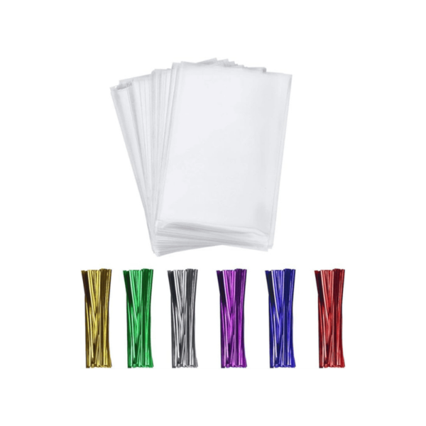 Clear Treat Cello Bags  2x3 for Lollipop Cake Pop Candy Buffet Chocolate Cookie Wedding Supply (2'' x 3'') - Image 2