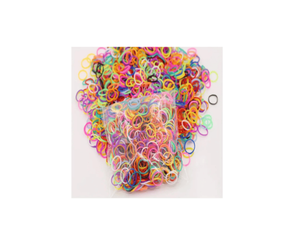 DIY Colorful Silicone Rubber Bands Kit - Ideal for Birthday, Christmas Gifts & Party Supplies for tie lollipop packing strongly - Image 2