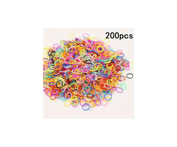 DIY Colorful Silicone Rubber Bands Kit - Ideal for Birthday, Christmas Gifts & Party Supplies for tie lollipop packing strongly