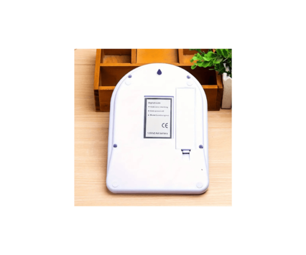 High-Precision Digital Kitchen Scale - Perfect for Baking, Cooking | Durable Polypropylene Design | Easy-to-Use with Tare Function - Image 3