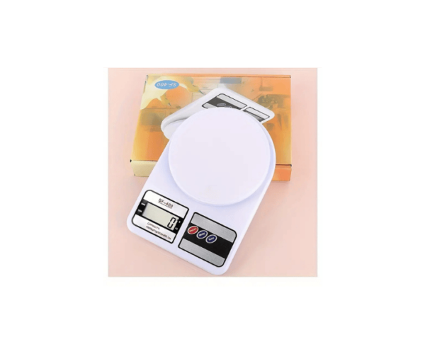 High-Precision Digital Kitchen Scale - Perfect for Baking, Cooking | Durable Polypropylene Design | Easy-to-Use with Tare Function - Image 2