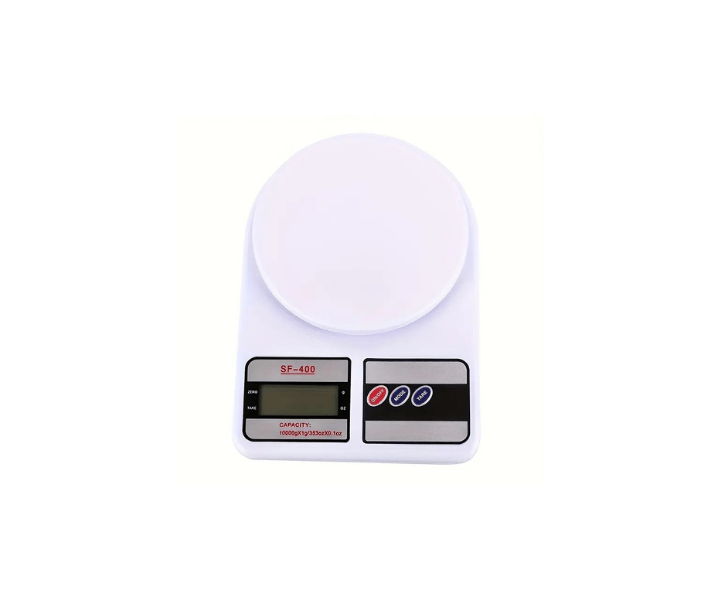 High-Precision Digital Kitchen Scale - Perfect for Baking, Cooking | Durable Polypropylene Design | Easy-to-Use with Tare Function