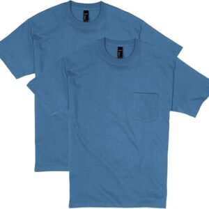 Cotton T-Shirt with Pocket by Hanes
