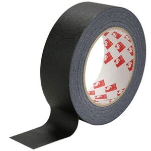 Scapa Self Adhesive Black Tape 38mm x 50m – 1 Roll 